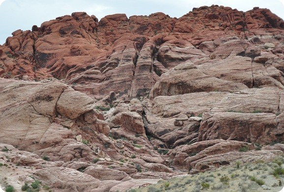 vista al cañón de red rock