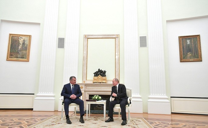 Talks with President of South Ossetia Anatoly Bibilov • President of Russia